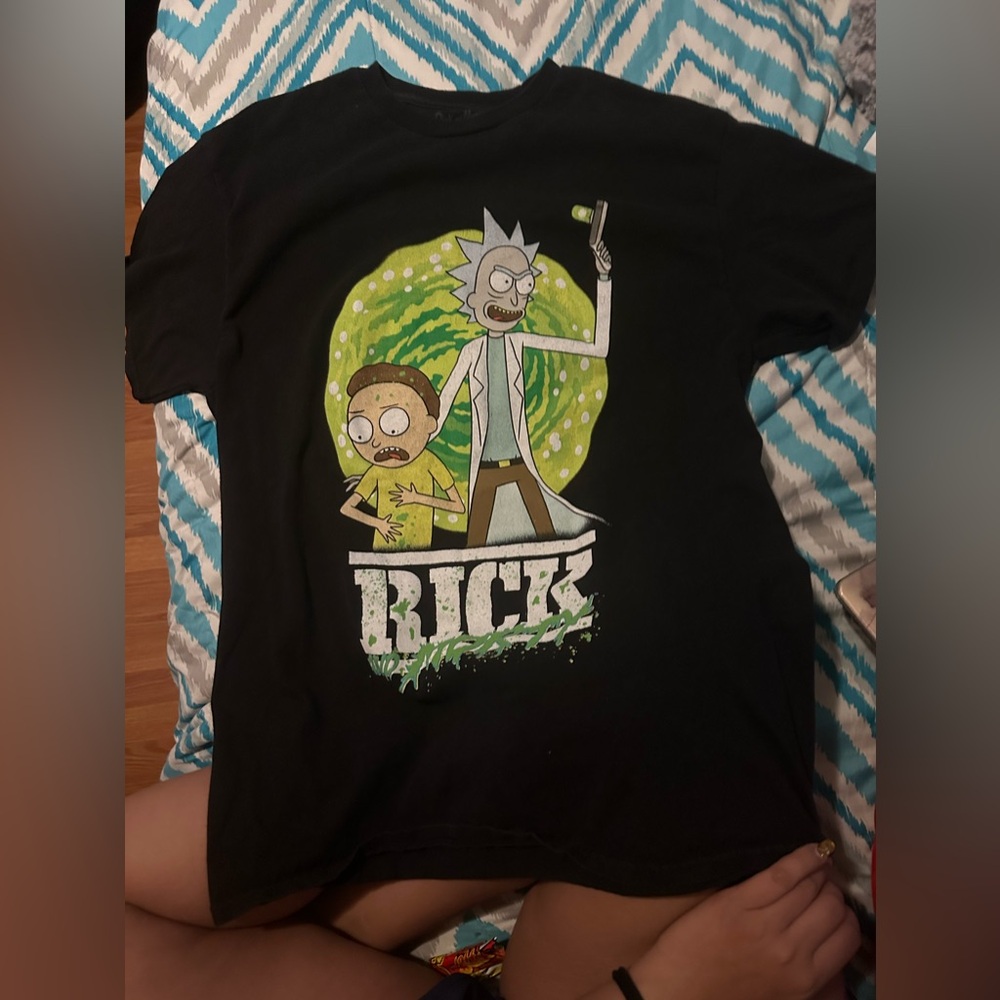 Rick and Morty short sleeve shirt